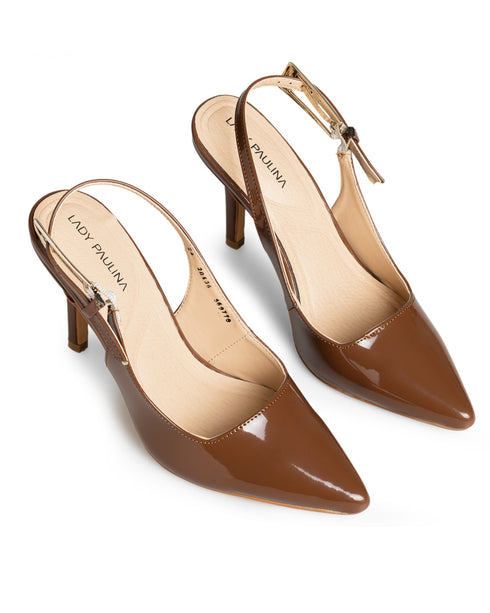 Zapatilla Café Slingback Hebilla 28536
